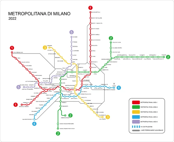意大利有哪几个城市有地铁分别有几条线路(意大利米兰国际机场通地铁吗)4