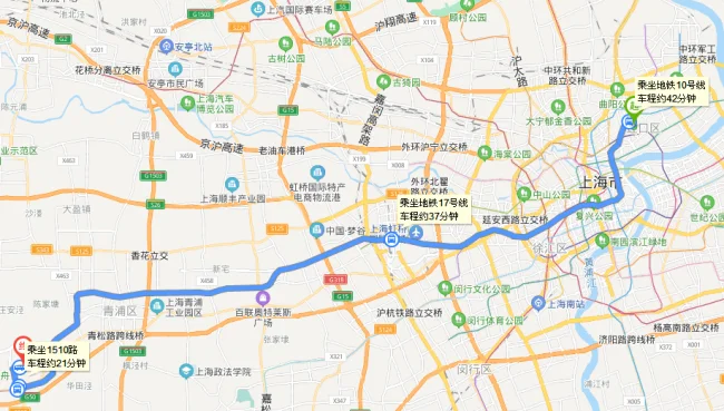 朱家角古镇地铁几号线（去朱家角古镇9号地铁站）