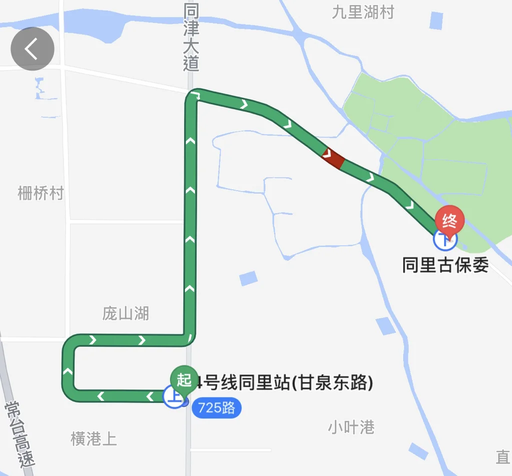 同里地铁站至同里车站有多远（同里地铁站公交路线）