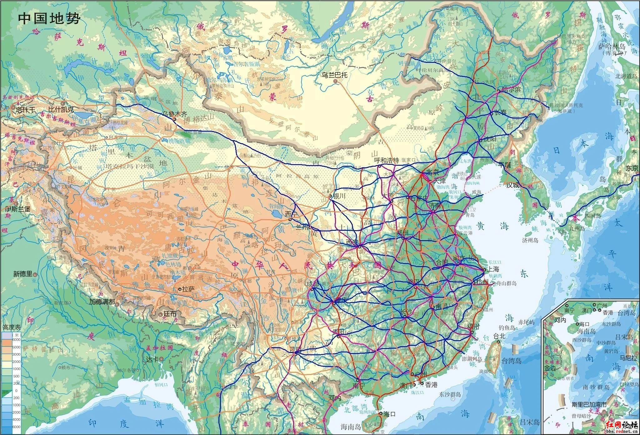 云南铁路的在建规划(新云桂铁路)2