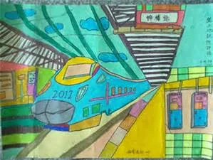 北京地铁漫画的介绍（手绘地铁线路）4