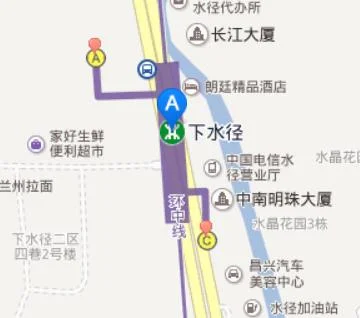 深圳布吉地铁站哪个出口是下水径（深圳地铁几号线到下水径）