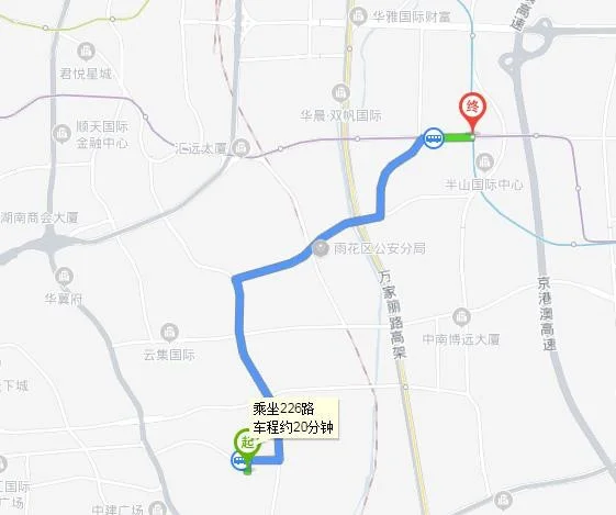 井湾子规化长沙地铁几号线（从井湾子到地铁站）3