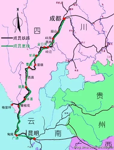 云南铁路的在建规划(永仁铁路)2