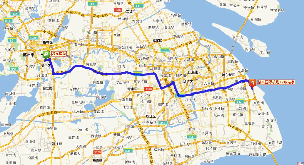 如何从苏州去浦东机场（通过火车和地铁）（苏州地铁到上海浦东国际机场）