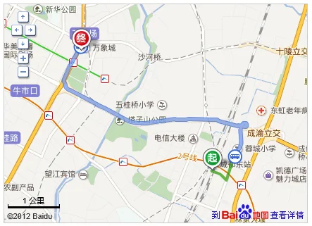 怎么坐地铁去万象城（成都地铁2号线到万象城）