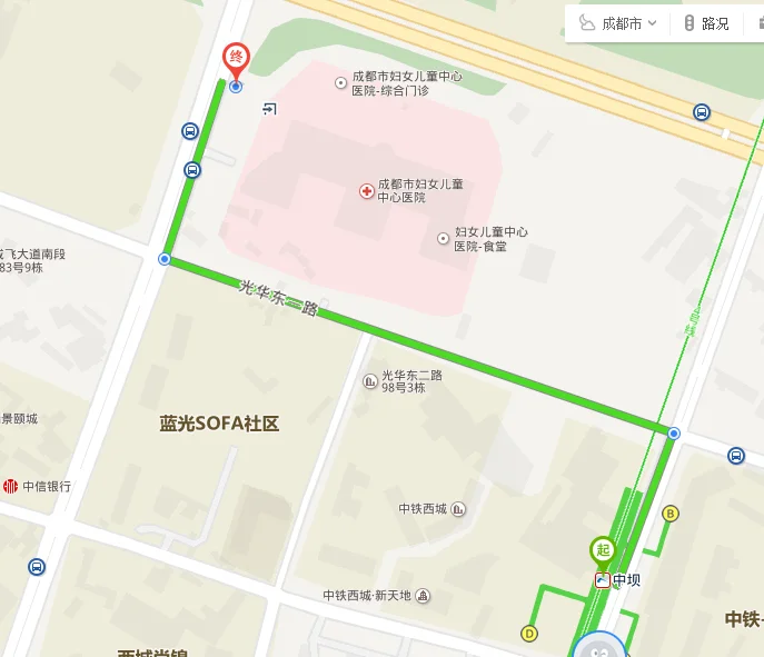 成都坐地铁几号线可以到达四川省妇幼保健院(成都东站到成都市妇女儿童中心医院地铁)3