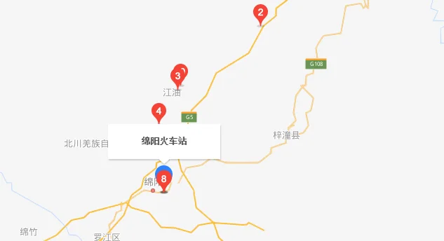 四川省哪些城市有高铁站（绵阳高铁路）4