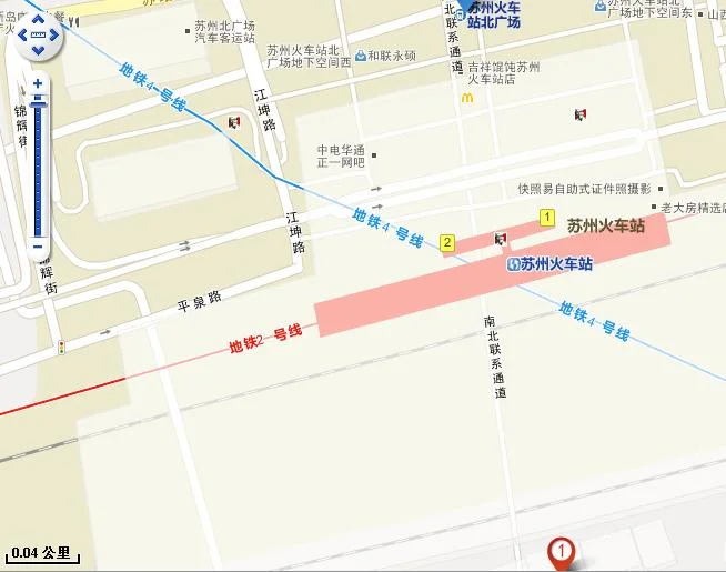苏州火车站下车坐地铁1号线怎儿坐(苏州火车站附近地铁吗)3