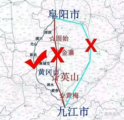 京九高铁走向确定 看看都经过哪些城市(京九高铁阜阳至九江段)1