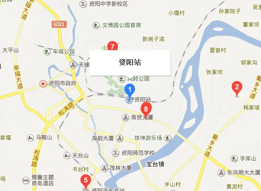 成渝高铁经过资阳哪些地方(高铁资阳站)3