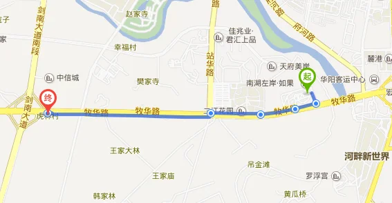 瑞升橡树林华府离地铁站牧华路站口有多少公里（成都橡树林东路锦州花园地铁）