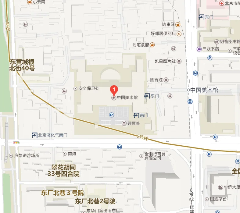 坐地铁5号线从哪一站下去中国美术馆最近（天津美术馆周边地铁）