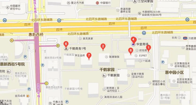 地铁5号惠新西街北口有哪几个出口（地铁惠新西街北口出口）