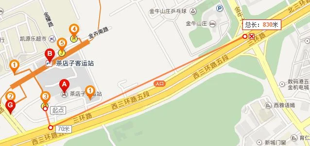 成都茶店子地铁有直达东站的地铁吗（茶店子地铁出口图片）1