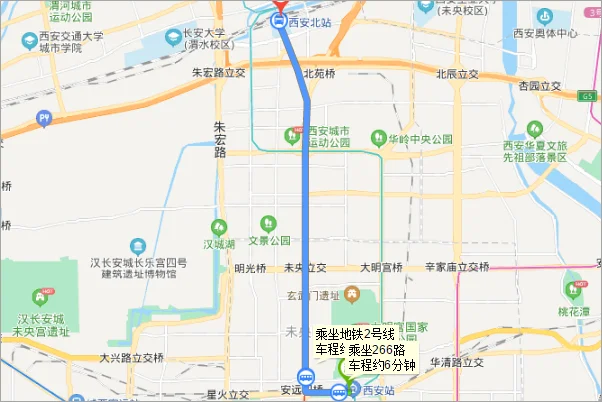 西安火车北站有地铁几号线(几条地铁到西安北站)4