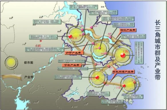 上海2035最新规划高清地铁线路图（长三角城际轨道交通规划）