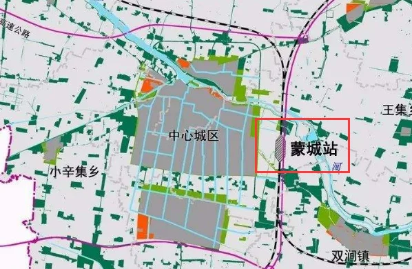 亳州市蒙城有火车站吗(蒙城全集高铁站)1