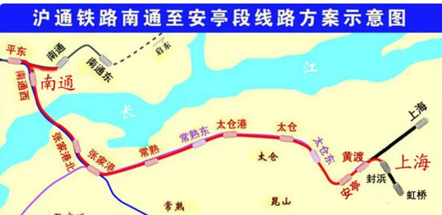 沪通铁路曹路火车站具体在什么位置（通沪铁路站台）