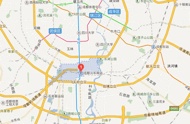 四川省哪些城市有高铁站（天府高铁站）4