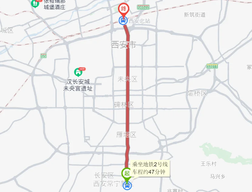 西安地铁2号线西安北站距离西安火车北站进站口有多远地铁哪个出口近一些（西安地铁到西安北站需要多久）