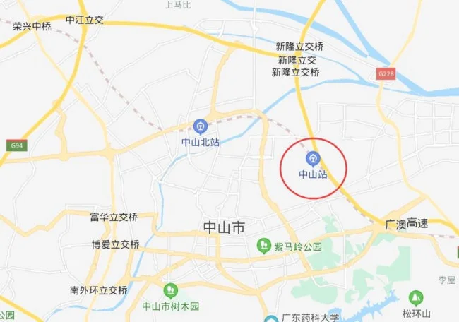 广珠轻轨路线图（最新中山轨道交通规划图）3