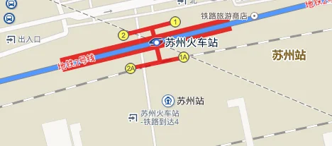 苏州火车站怎么坐2号线(石湖东到苏州火车站地铁)1