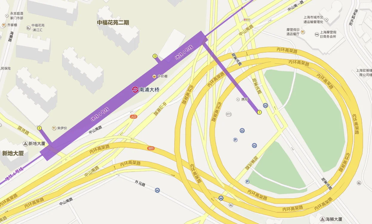 上海地铁4号线南浦大桥站具体在哪里（上海南浦大桥地铁站）