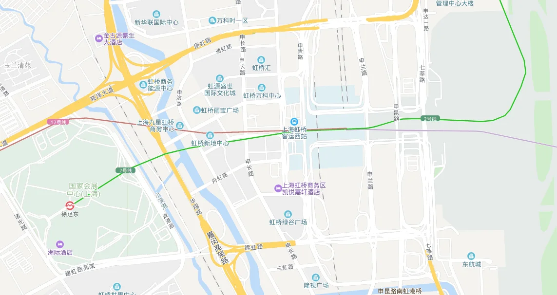 上海地铁二号线各站点（上海地铁2号线淞虹路站）3