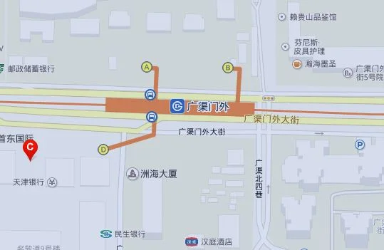 东直门地铁站一共有几个出口分别是哪些 具体一些（广渠门内地铁站有几个出口）