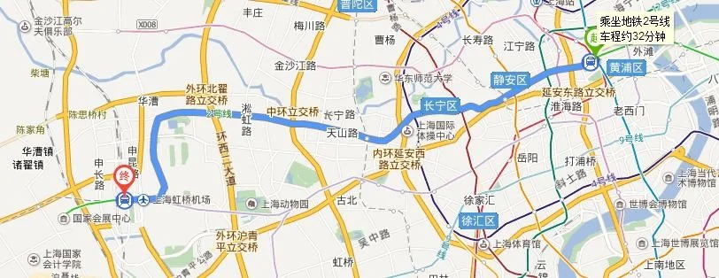 上海地铁2号线人民广场到虹桥火车站要多久（人民广场上海虹桥地铁多少钱）
