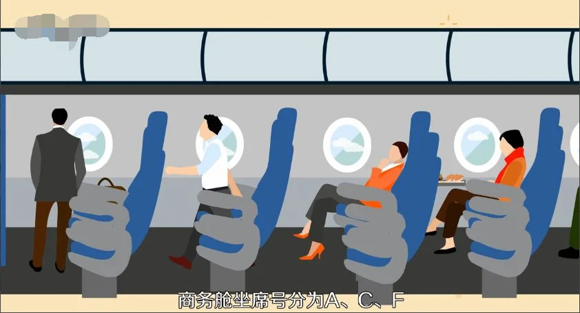 高铁座位分布图 一等座二等座哪些位置靠窗(高铁座位图片)5