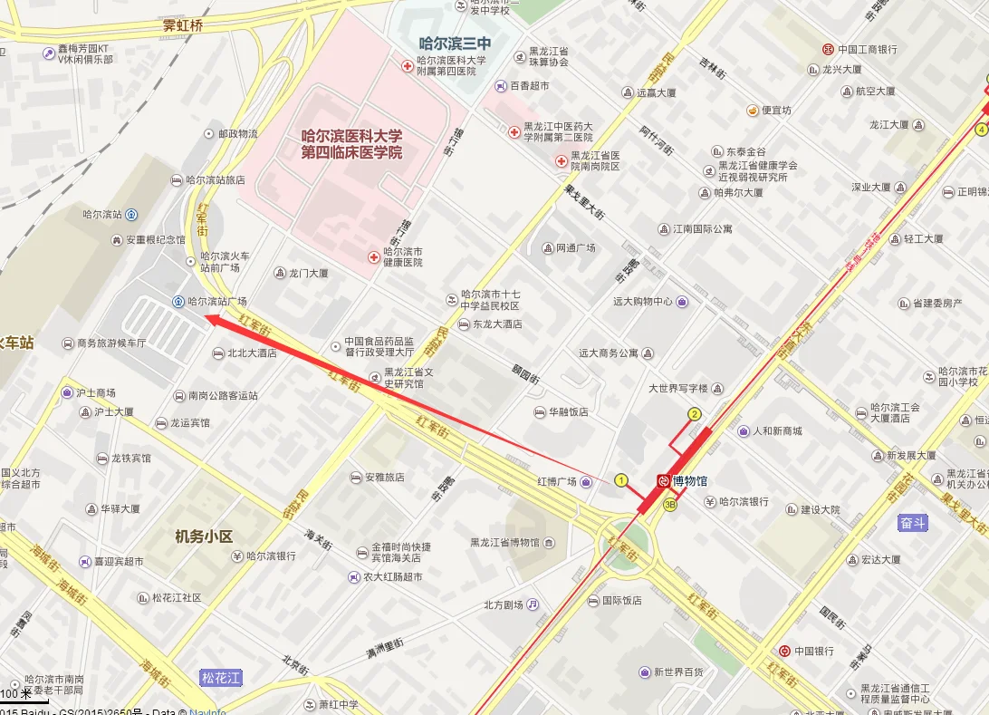 北京故宫博物馆逛完出口离哪个地铁口近（奋斗副食在博物馆地铁哪个出口）2