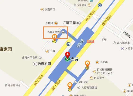 深圳地铁3号线大芬站有几个出口（大芬地铁站出口）