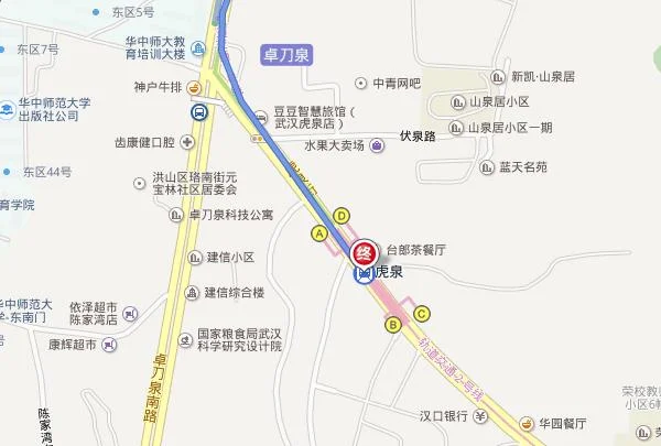 武昌火车站坐地铁到虎泉站怎么走（坐机场巴士到虎泉地铁站）2