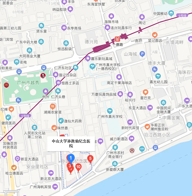 孙逸仙医院南院在哪个地铁站附近（孙逸仙医院附近地铁站）3