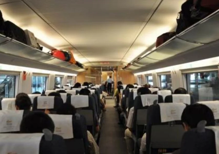 女子高铁扒门视频为何会迅速走红网络（高铁把左女）2