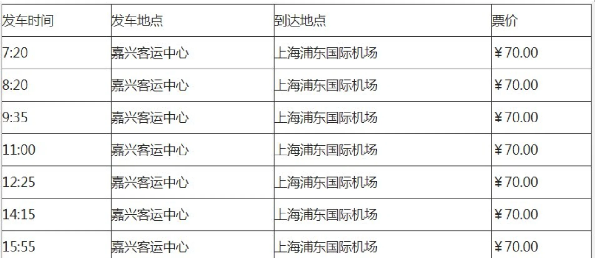 经过嘉兴到上海的高铁列车有几趟（嘉兴到上海的高铁）