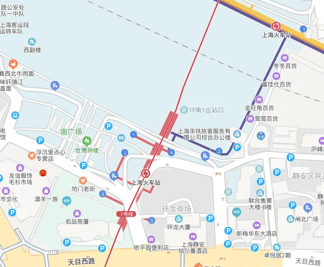 上海火车站到汶水路地铁站从几号出口出站（汶水路到火车站地铁怎么走）
