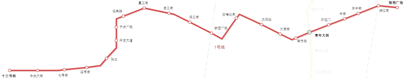 沈阳站到铁西广场地铁口怎么走（沈阳站到铁西广场地铁几号线）