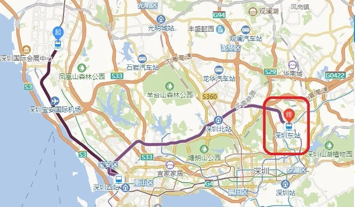 深圳市从清湖地铁站去深圳东火车站怎么走全程要多少时间(福田地铁站到深圳东火车站)1