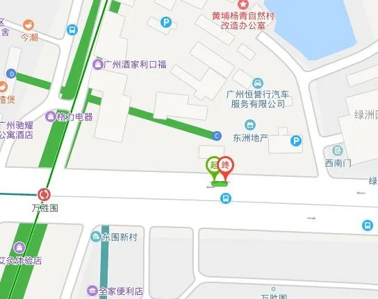 广州万胜围站B出口(地铁4号线)怎么走(广州万胜围地铁站出口)3