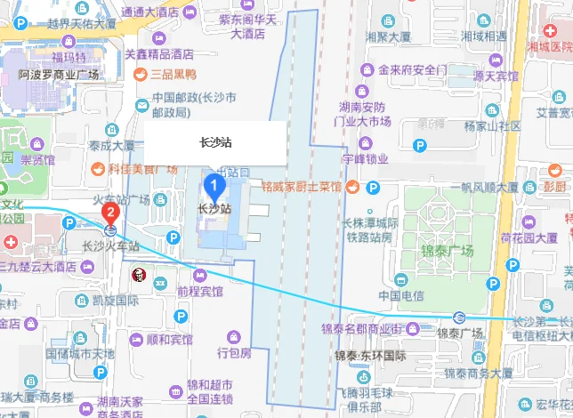 长沙高铁站在那里（长沙高铁在哪里坐）