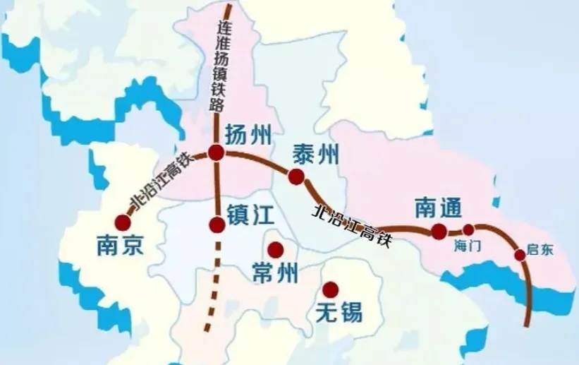 沪苏通铁路启东高铁站在什么地方（启东高铁）