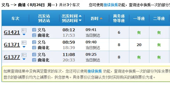 义乌至曲靖高铁（曲靖到义乌的高铁）
