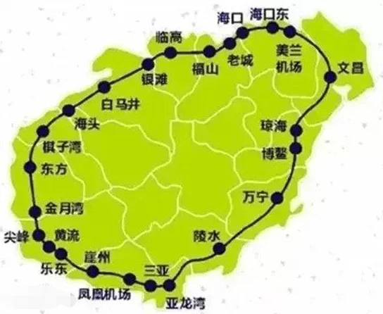 海南环岛高铁时刻表(海口环岛高铁)2