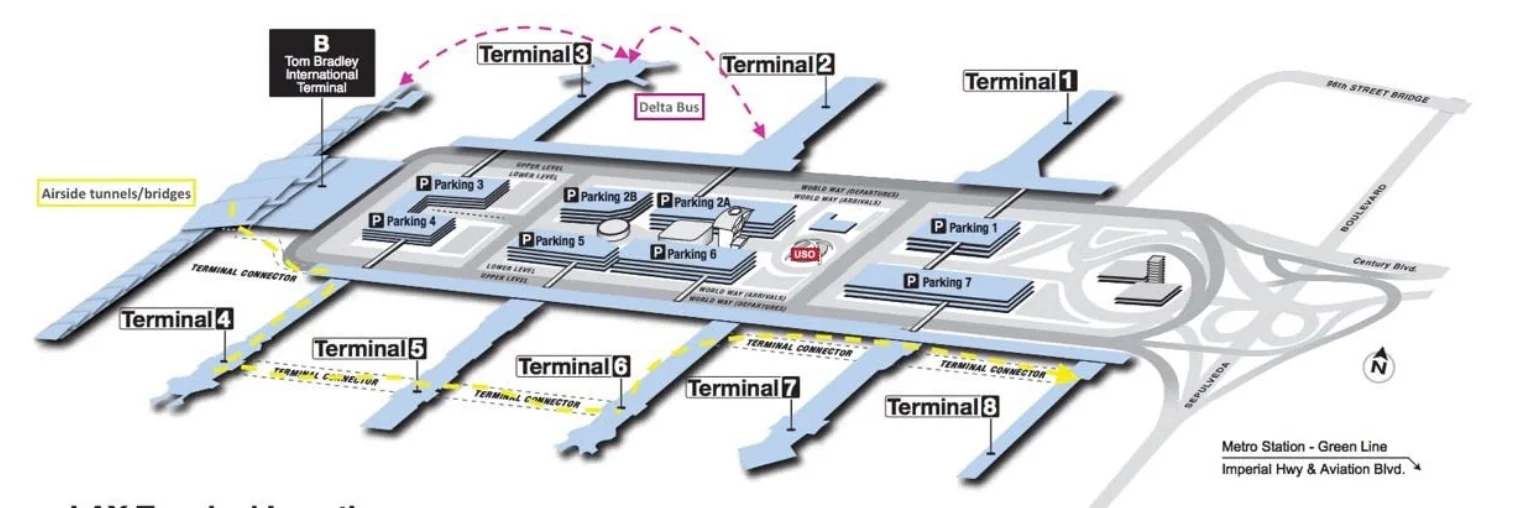 洛杉矶机场到市区有地铁吗（洛杉矶机场到市区地铁时间表）1