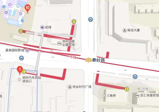 郑州西站到地铁一号线（郑州火车站站）怎么走（郑州汽车西站的地铁站）