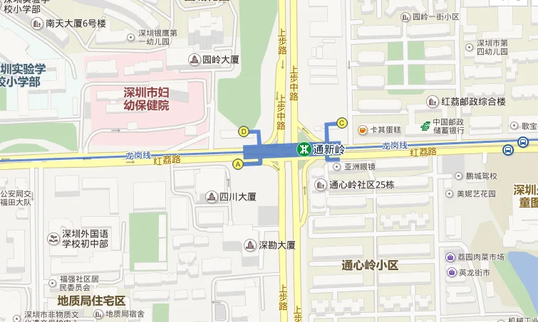 深圳北的高铁站和地铁站分别在几楼哪里（楼中地铁站）2