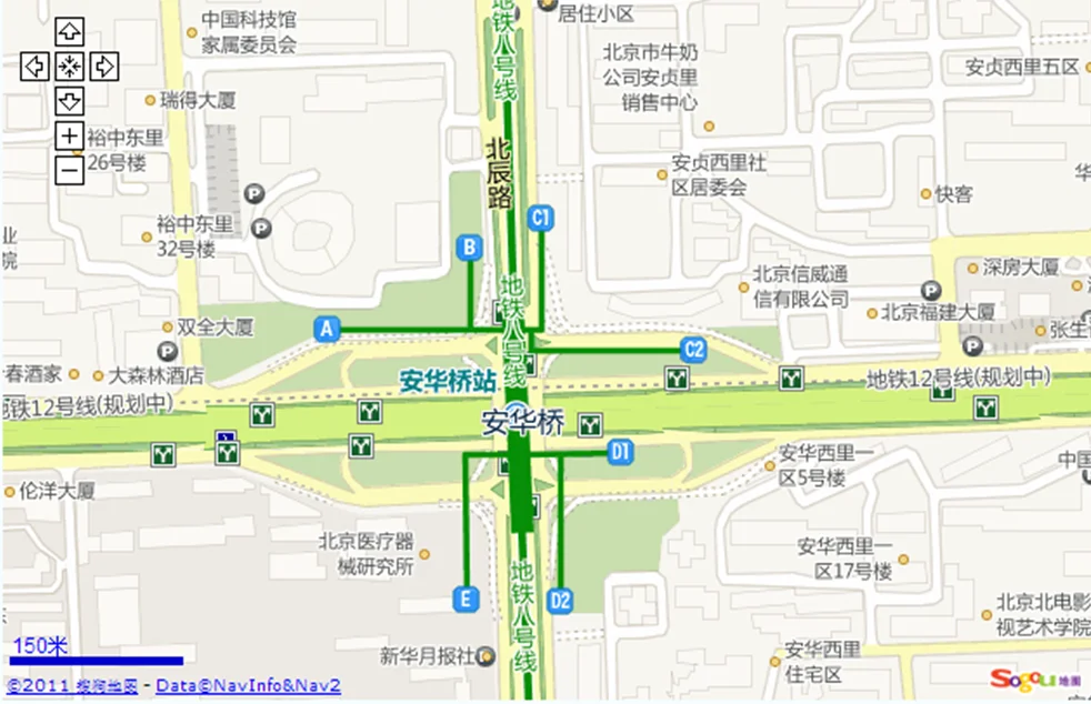 安华桥去北京站乘地铁需多长时间（公主坟到安华桥地铁站）2